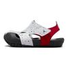 Adidași Mici Air Jordan Flare TD Alb Roșu Gym Negru Pătat CI7850-106