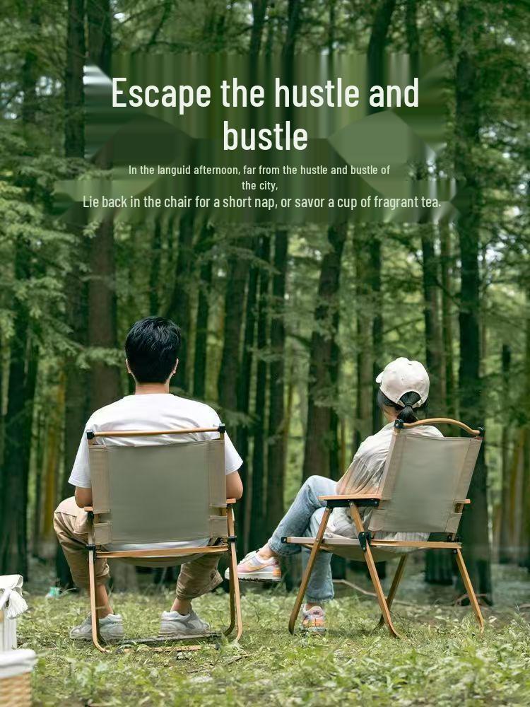 Ultralight Kermit Folding Camping Chair: Portable Outdoor Fishing Stool