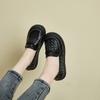 The First Layer of Cowhide Summer Hollow Leather Women's Soft Sole Non-slip Hole Casual Shoes