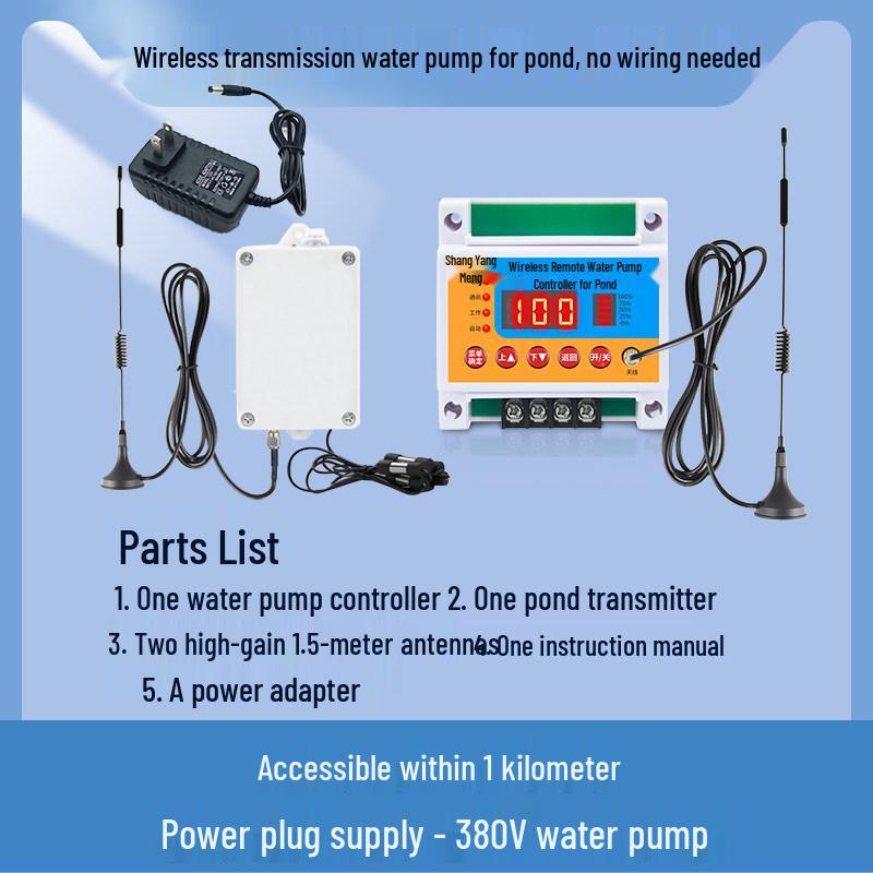 Wireless Automatic Water Level Controller for Home Pumps
