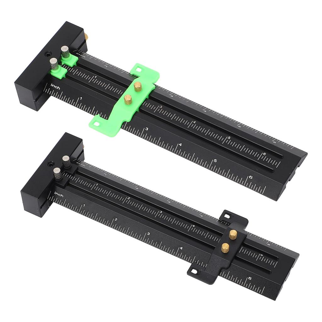 6in Woodworking Scriber with Limit Block Parallel Vertical Marking Easy To Read Double Line Marking