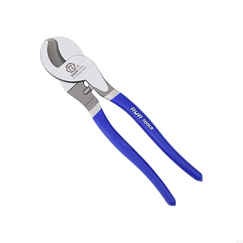 Professional 10inch Wire Rope Cutter With Ergonomic Grip Multifunction Pliers For Electricians And Construction Workers M4YD