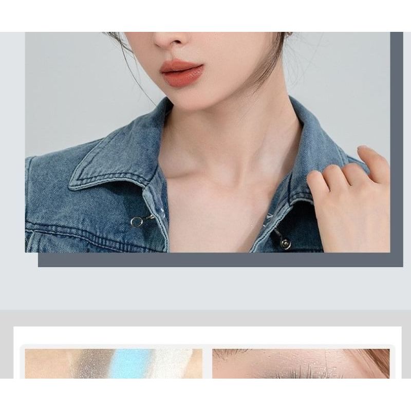 SHEDELLA - Future Tech 6 Shades Eyeshadow Palette - Galactic Blue