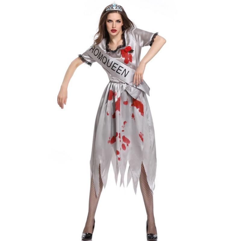 L Halloween Costume Adult, Ghost Bride Vampire Suit, Stage Performance Costume
