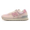 New Balance NB 574 Lightweight Abrasion Resistant Low Top Running Shoes Women's Pink Brown WL574RCF(Team652-NB)