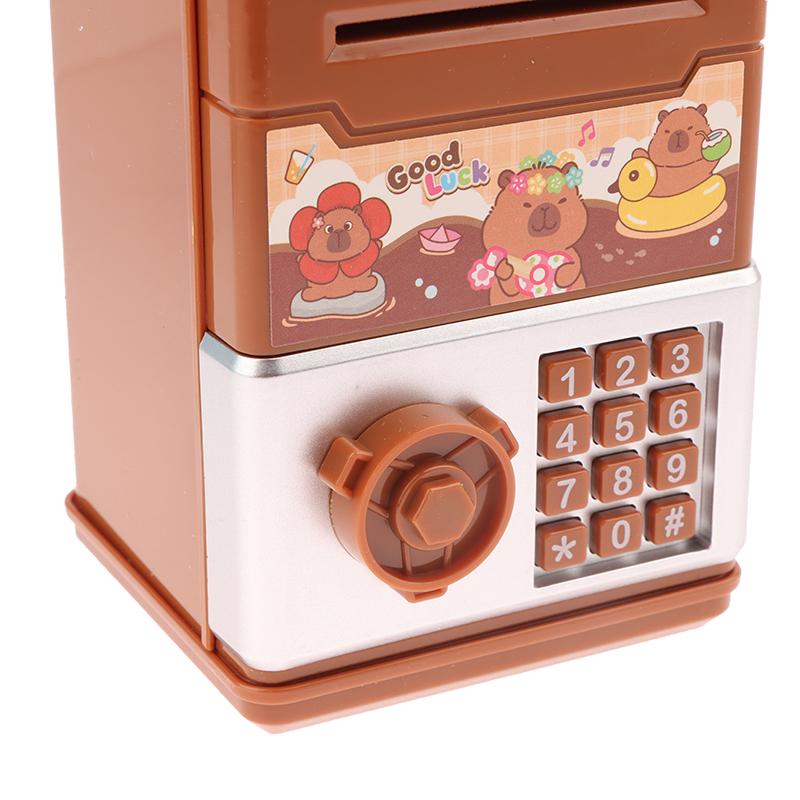 1 Piece Kawaii Kapibala Creative Savings Bank Children'S Storage Piggy Bank Girl Heart Cute Toy Birthday Gift