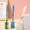 Creative Rocket-Shaped Neutral Black Pen - Fun Signature & Stress Relief Stationery