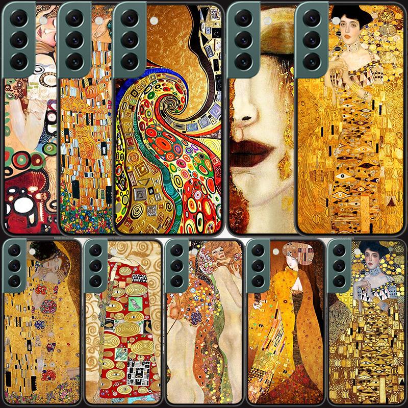 Kiss by Gustav Klimt Desig Phone Case For Samsung A16 A26 A36 A56 Galaxy A02S A12 A52S A13 A23 A33 A53 A54 A34 A24 A14 A22 A32 A