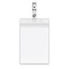 Transparent Business Card Holder PVC Bank ID Holders Waterproof ID Card Sleeve  Boy Girls