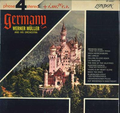 LP Record WERNER MULLER & HIS ORCHESTRA - Germany SP44067 LONDON 1965 UK Pop Used