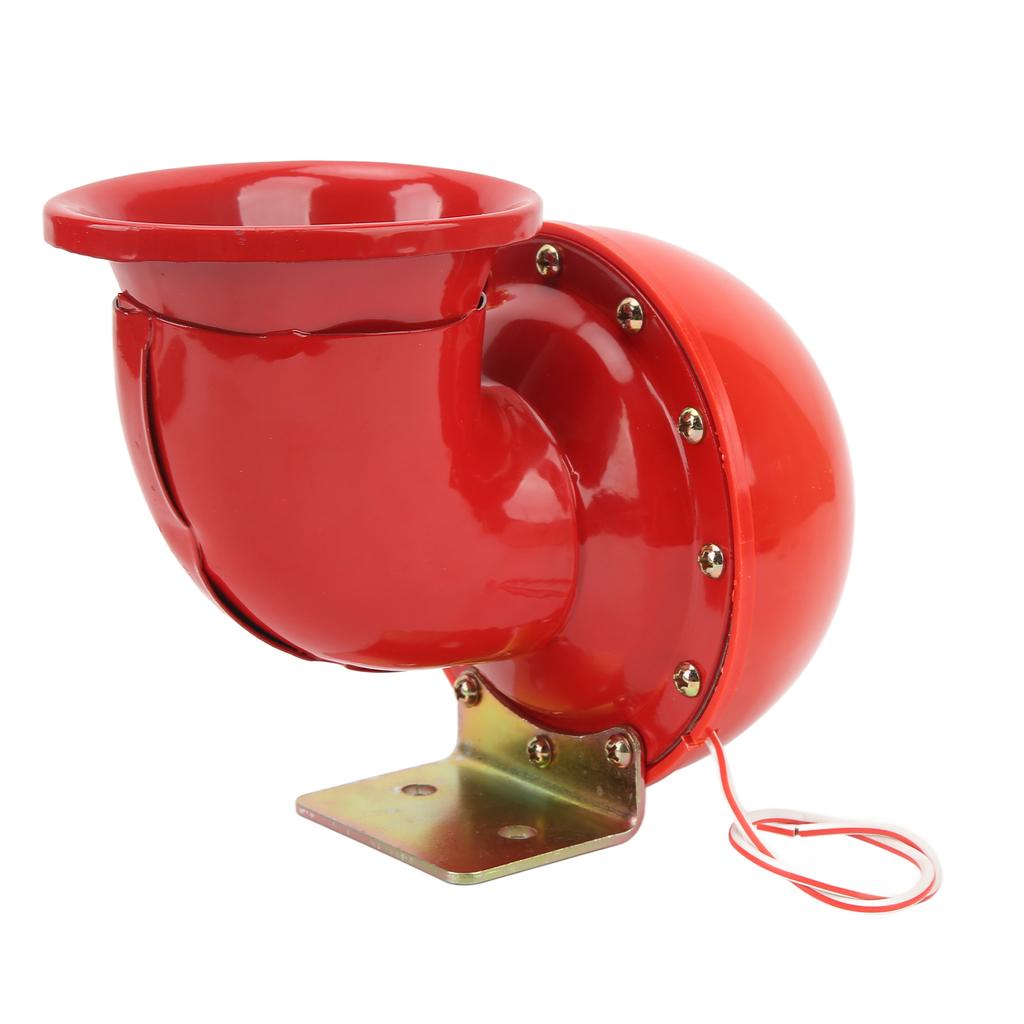 Yctze 12V 115dB Retro Electric   Horn Red   Car Speaker for ATV RV Boat Truck Electric Horn ATV Horn 12 Volt   Horn