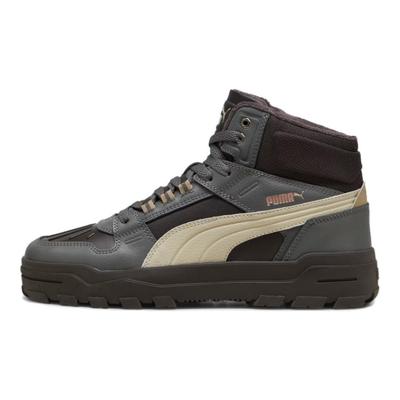 Rebound Abrupt Wtr Sports Sapatos de Estilo de Vida Cano Alto Tênis Unissex Preto Cinza 398697-01