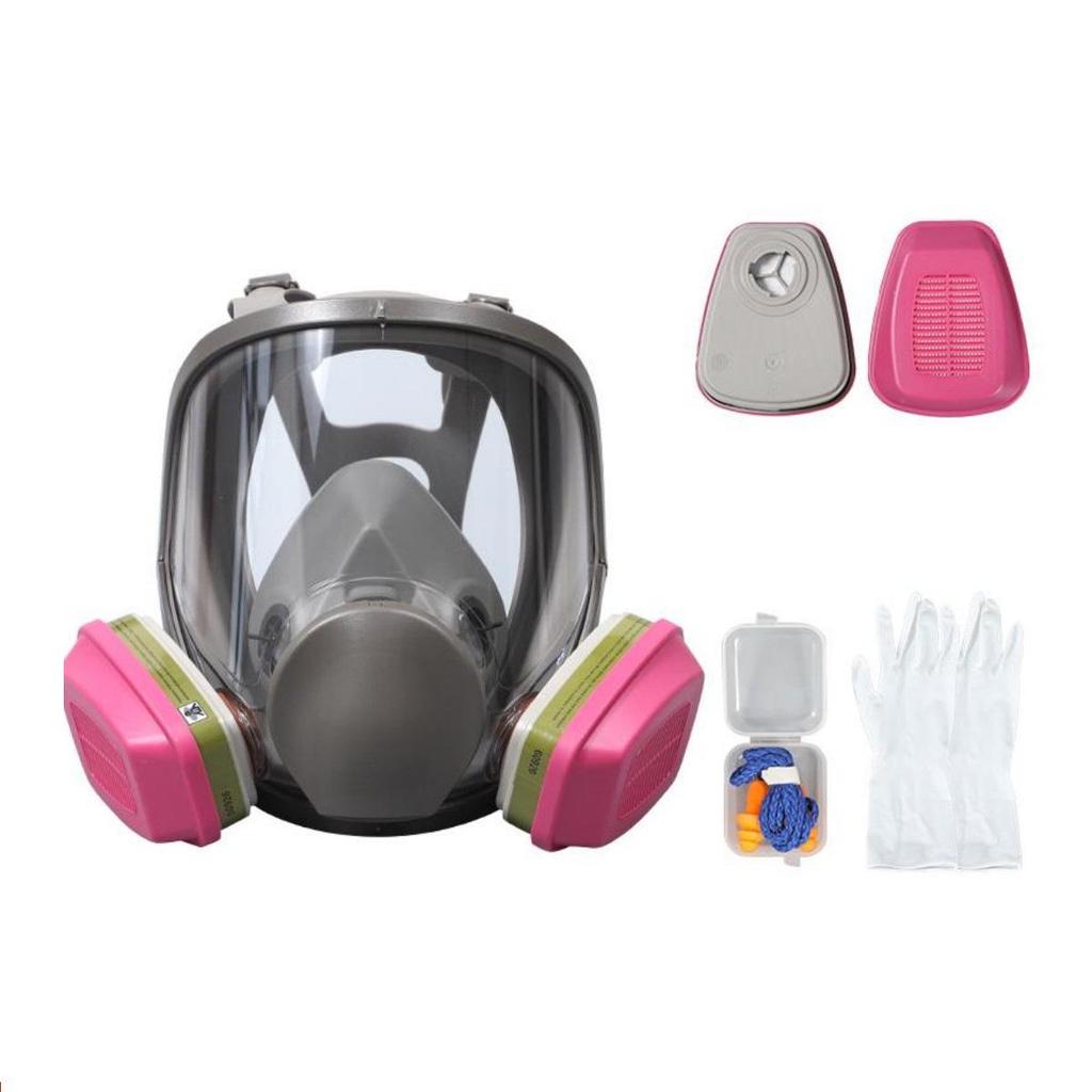 Masque respiratoire de protection 6200 pour peinture en aérosol, pesticide, produit chimique, gaz et formaldéhyde