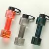 700ml Water Bottle Dumbbell Shaped Bicycles Drinking Bottle Leakproof Bottle For Gym, School, Cycling, Outdoor Sports