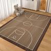 Basketball Court Patterned Rug Soundproof Noisereducing Carpet For Study Reading Area Home Party Decor Halloween Gift