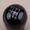 6 Speed Black Manual Gear Stick Shift Level Knob Head Fit for Ford Focus Mondeo MK3 S-MAX C-MAX Mustang