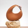 Niche Design Italian Bag Women's New Trendy Personality Versatile Oval Large Capacity Single Shoulder Underarm Bag