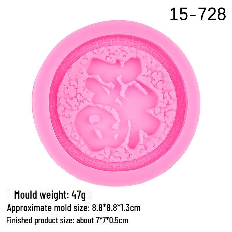 

«Силіконова форма для шоколаду з помадкою «Довголіття» — благословення для китайського торта та святкового десертного столу»