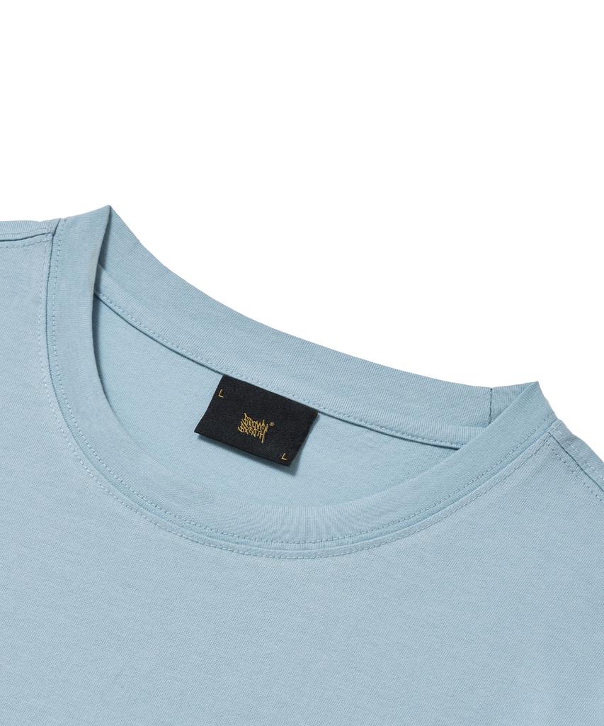 BROWNBREATH Cursorily Tee - Sky Blue