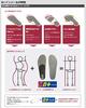 HOSHINO B+ Insole (B+) All-Round Model, 1 Pair, B+LDe (SS)