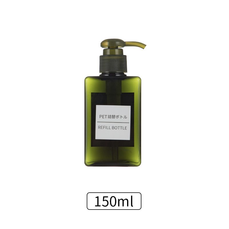 PETG 250ml Shampoo Lotion Pump