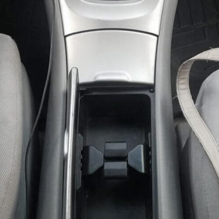 5560448020 Car Black ABS Center Console Cup Holder Insert Divider Fit For Toyota Highlander 2007 2006 2005 2004 2003 2002