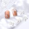 Resin Crystal Nail Jewelry Bow Nail Art Decoration Bowknots Nail Rhinestones Bowknot Nail Drills