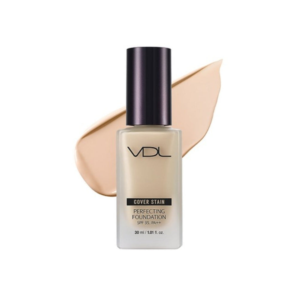 VDL Cover Stain Perfecting Foundation SPF35 PA++ 30ml*1Pc/2Pcs