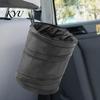 Travel Essentials for Car Organization Collapsible Trash Can, Interior Foldable Waste Container, Waterproof Oxford Automotive Storage Organizer Cloth