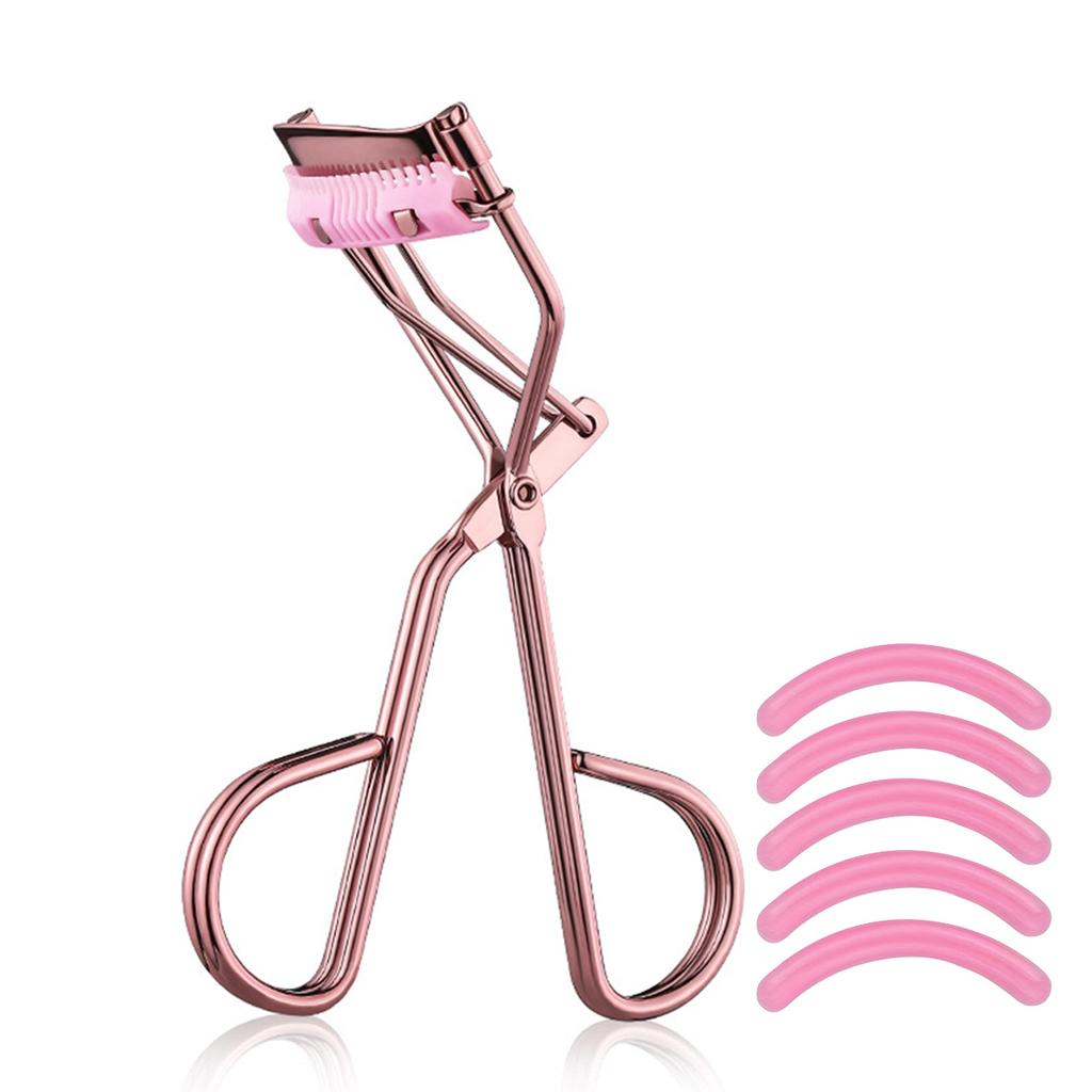Professional Eyelash Curler With Replacement Pads Eyelash Cosmetics Makeup Tools For Women Eyelashes Curling Accessories