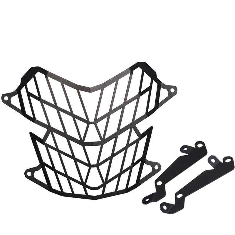 For Tenere 700 T7 T700 XTZ700 XTZ690 -2024 Headlight Guard Grille Cover Kit Head Lamp Protection-A87Q