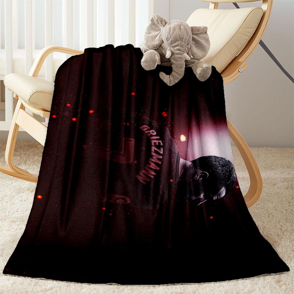 Portrait Mystery Blanket Soft Warm Cozy Great for Livingroom Bed Couch Four Seasons Multipurpose Stylish Decor Gift for Travel Home Birthdays