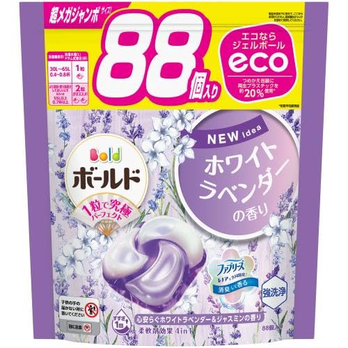 

Procter & Gamble P&G Bold Gel Balls 4-in-1 Lavender Refill, Super Mega Jumbo, 88 Count
