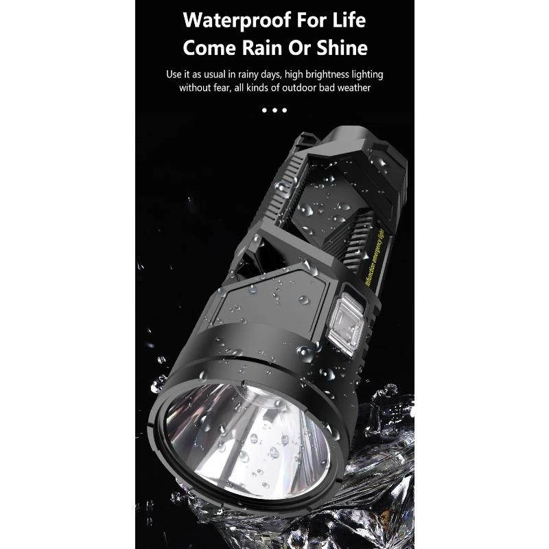 Leistungsstarke XHP70 LED Taschenlampe Solarladung Suchscheinwerfer Große Reichweite USB Wiederaufladbare Camping Laterne Multifunktionale Arbeitsleuchte