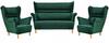 Zoja Wingback Sofa Set, Scandinavian Armchairs, Family Meble