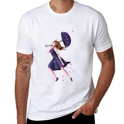 Petal Shower (BLKB) T-Shirt G Man T Shirts for Men Anime T Shirts Oversize T-Shirt