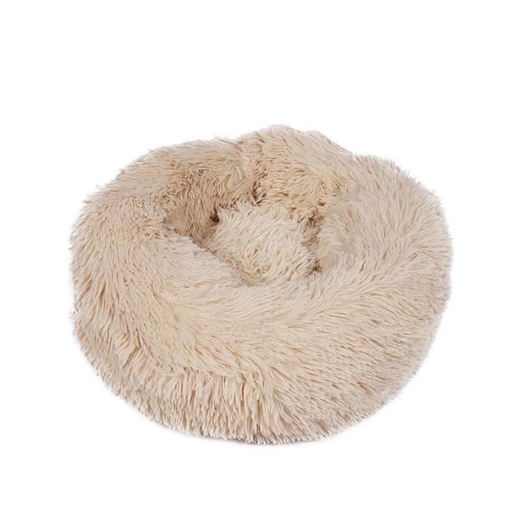 Removable and Washable Round Plush Dog Kennel and Cat Kennel That Can Be Used In All Seasons  Dog Mat  Cat Mat  Pet Mat