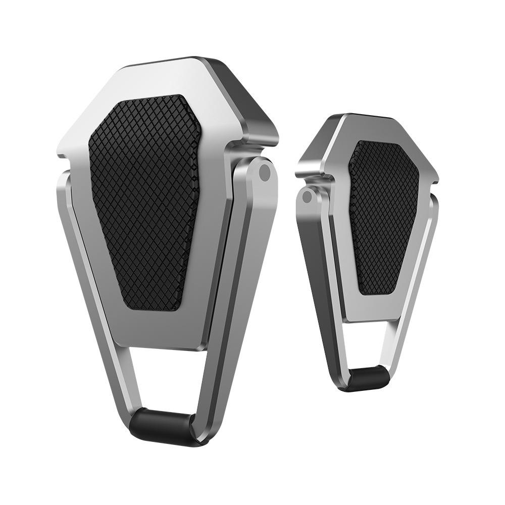 Portable   Type Laptop Stand Foldable Zinc Alloy Laptop Bracket Small Size Strong Bearing Efficient Heat Dissipation