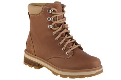 Lennox Lace STKD WP, braune Damen Wanderstiefel