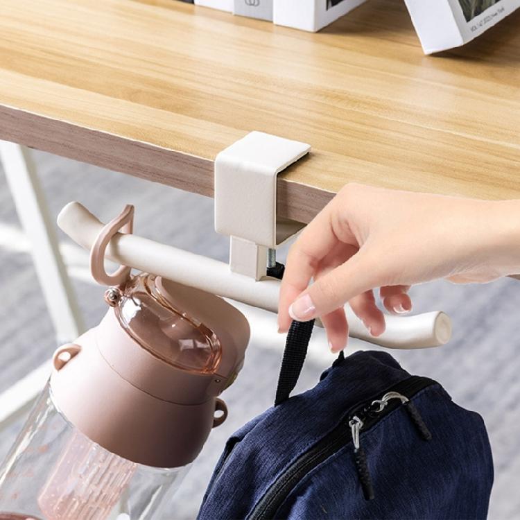 Heavy Duty Adjustable Desk Hook For Organizing Backpacks Water Bottles Umbrellas Carbon Steel Build Table Hanger