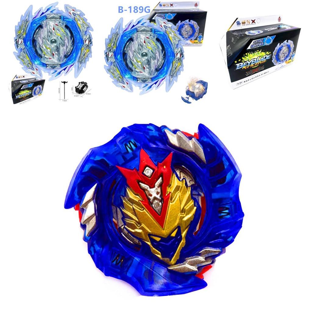 Beyblade Burst B-189 Święta Włócznia Winowajcy Kr Mds-2 Kolorowy Bączek Z Uchwytem Wyrzutni
