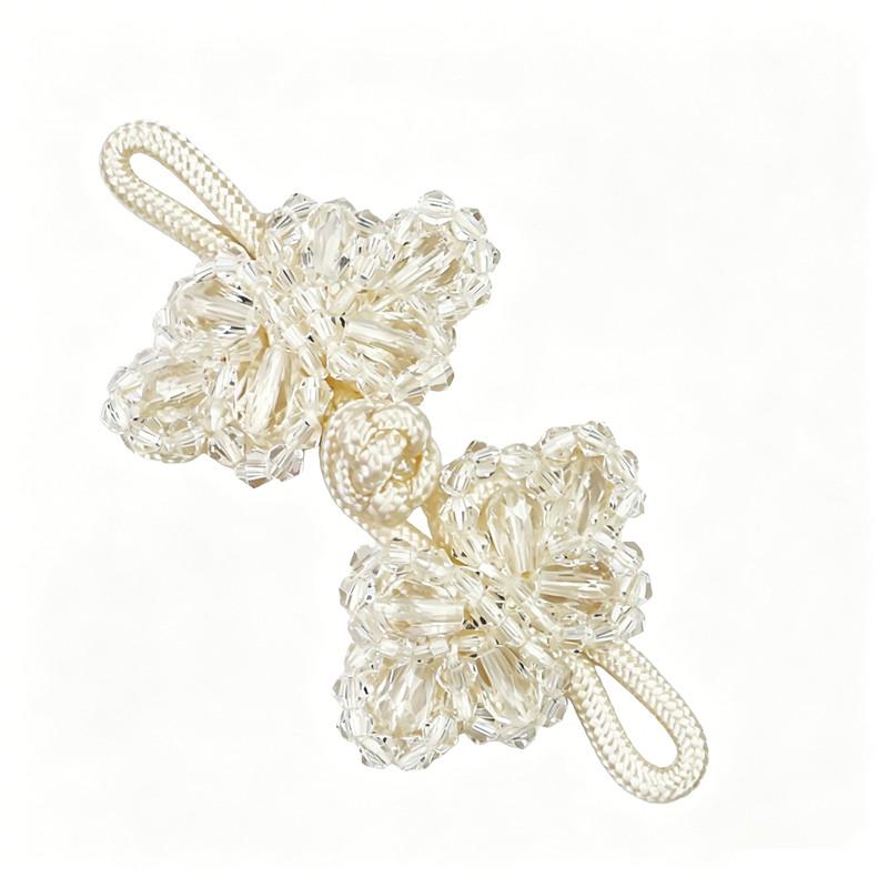 Chinese Style Clothing Buttons Sewing Button Diy Handmade Beaded Buttons Needlework Plate Buckle Clothing Accessories
