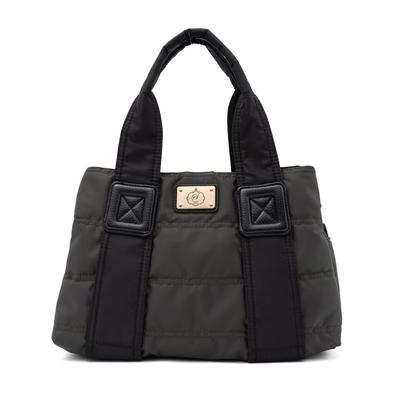 Quilted Tote Bag (M) Women's Blov-vf0042 (Charcoal)