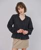 MARROT Ruffle Lace Blouse_Black