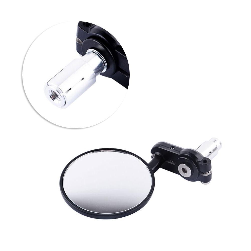 1 Paar Aluminium Runde Seitenspiegel Rückspiegel 7 Zoll Lenkerenden Motorrad Motorrad UK