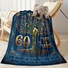 Family Tree Roots Begin Love Flannel Blanket-Soft and Suitable for Sofas,Beds,Offices,Travel,All Seasons,Great Gift for Holidays and Birthdays.