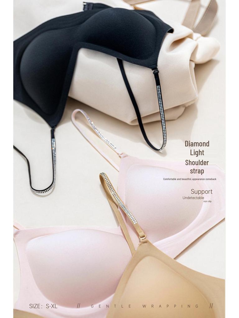 Invisible Lightweight Multi-way Bra with Fixed Cup & Thin Straps