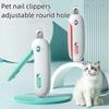 Adjustables Cat Nail Clippers With Safety Lock Comfortable Grip Handle Nail Clippers For Pet Nail Care