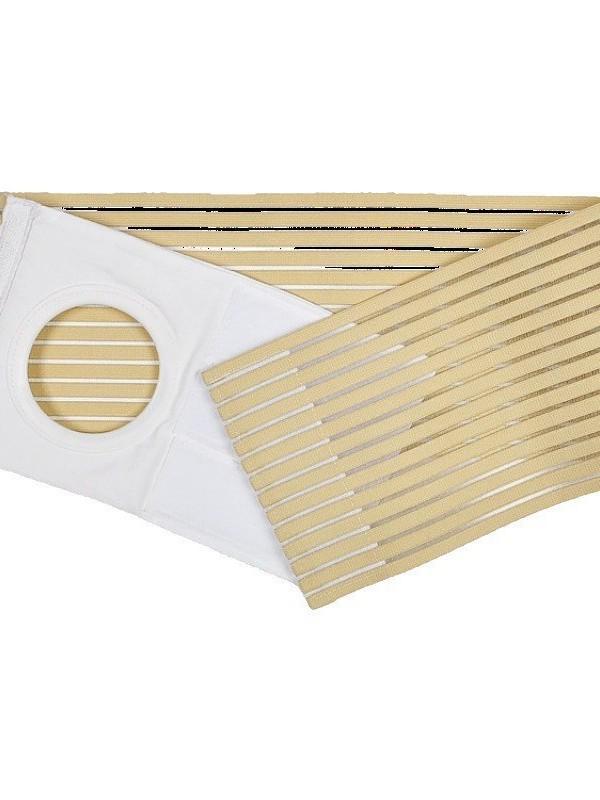 Pustende stomi midje- og magestøttebelte for alle årstider