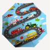 1PC Transportation Vehicle Umbrella-8-Rib Reinforced, Automatic Open, Lightweight & Durable, Cute Fashion Accessory for Outdoor-T318